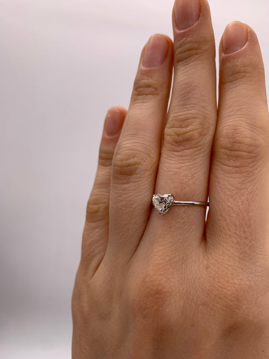 Heart Lab Diamond Ring