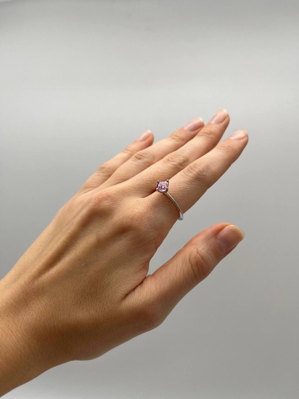 Pink Spinel Ring