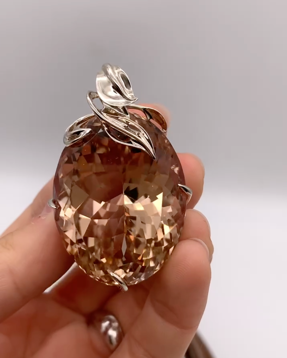 Morganite Pendant