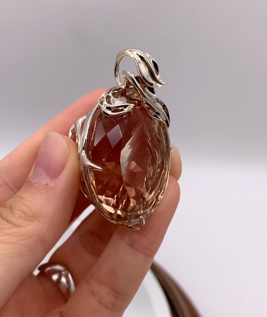 Morganite Pendant