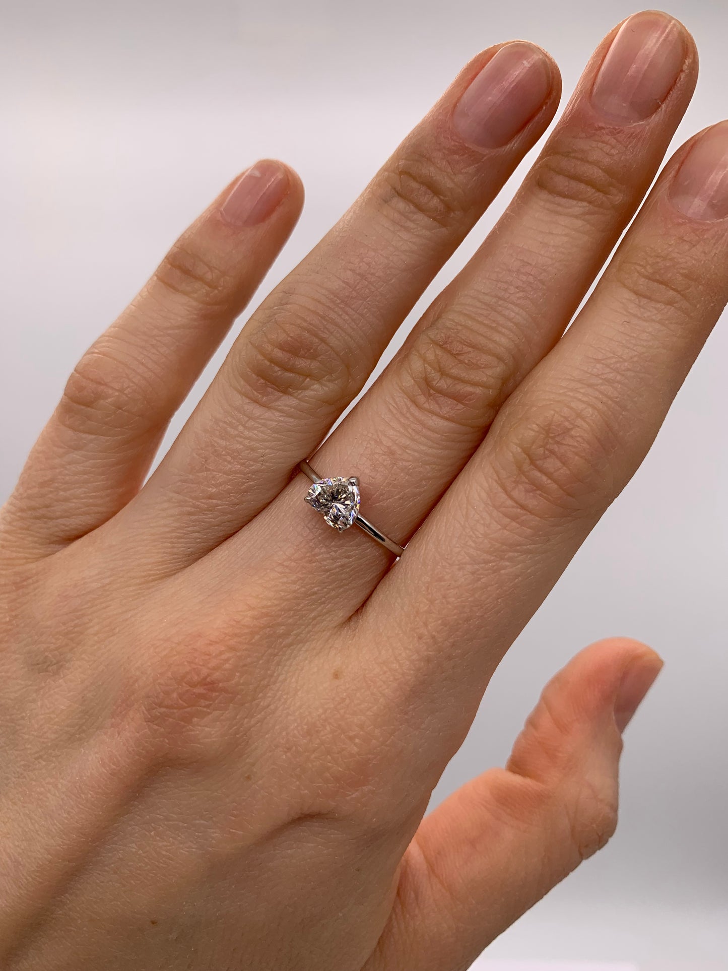 Heart Diamond Ring
