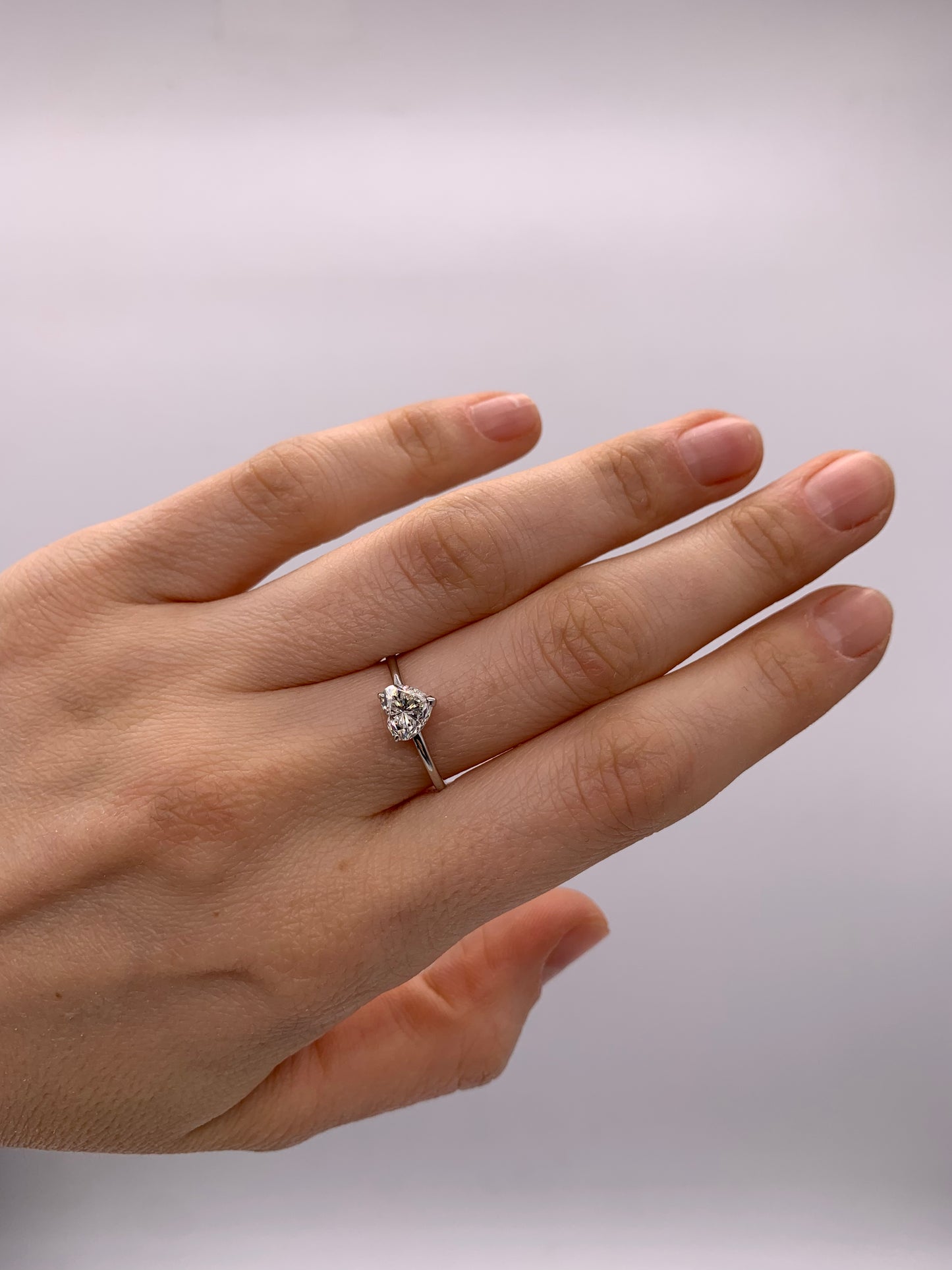 Heart Diamond Ring