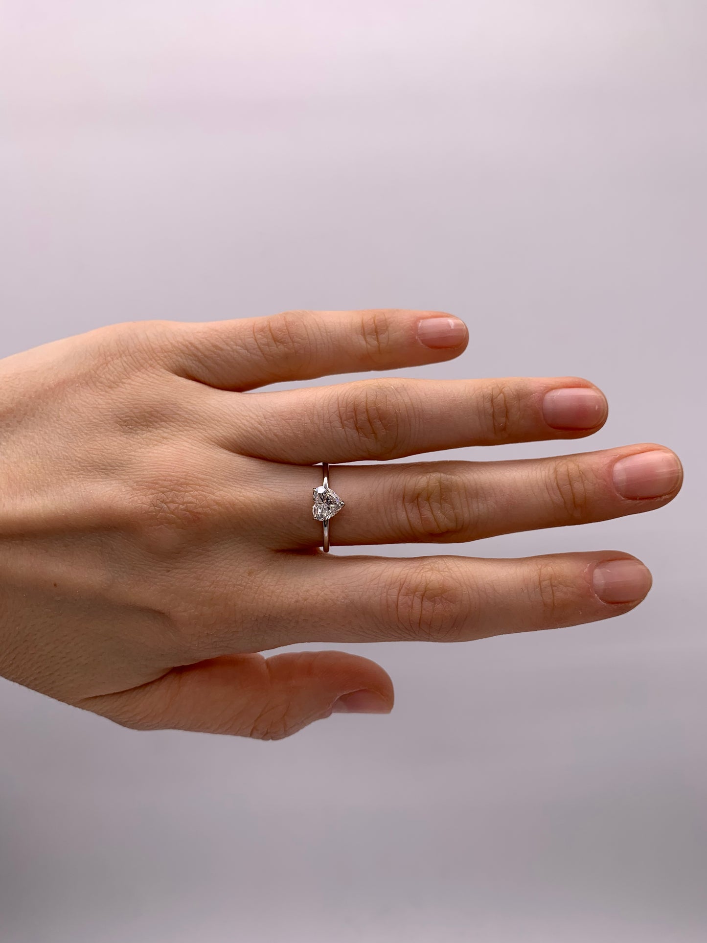 Heart Diamond Ring