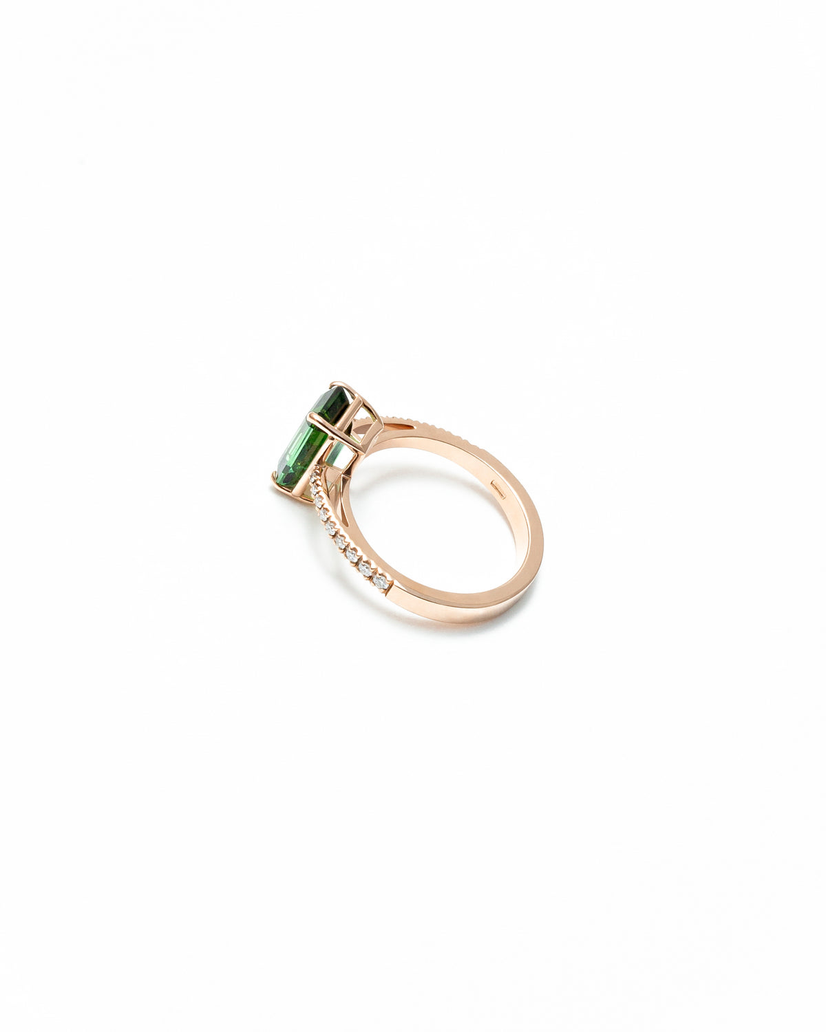 Tourmaline Half-entity Ring