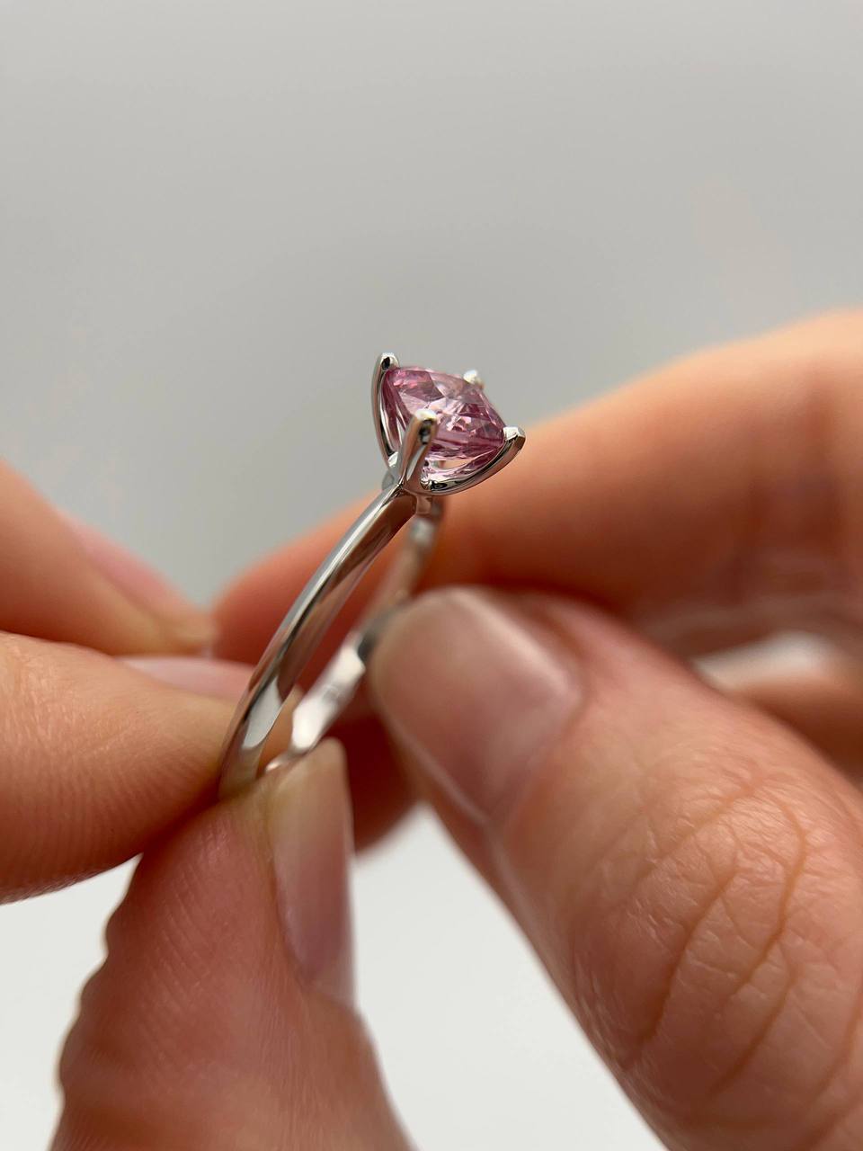 Pink Spinel Ring