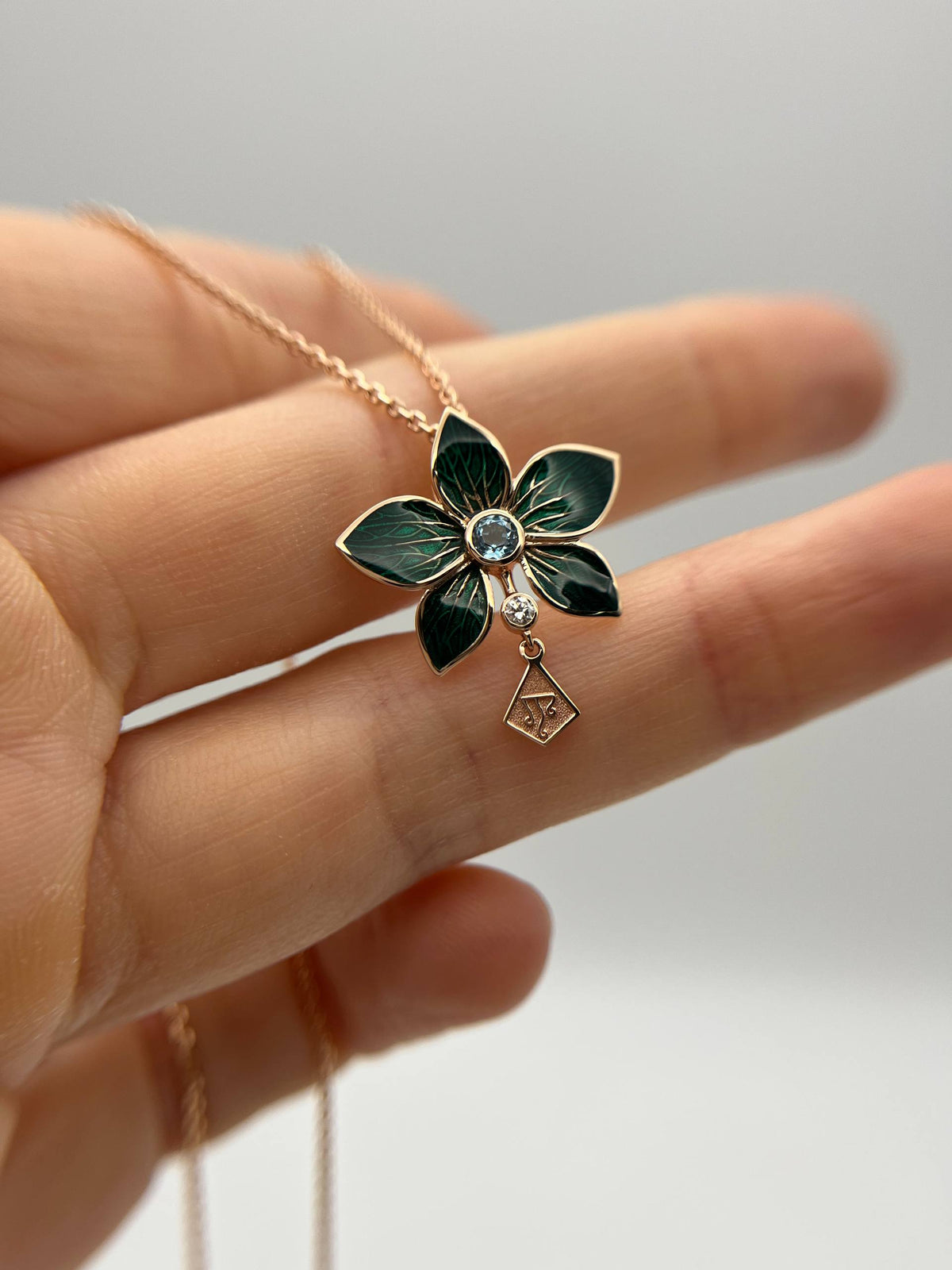 Enamel Pendant