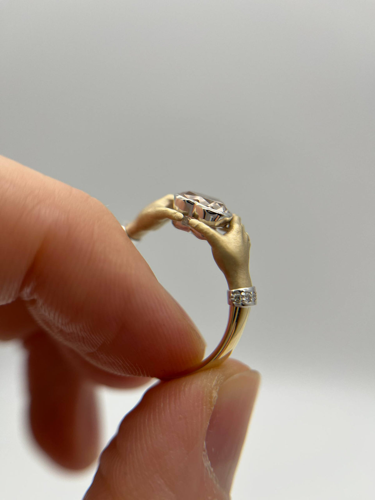 Holding Heart Ring