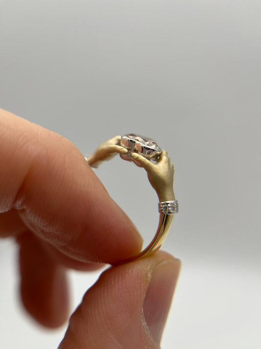 Holding Heart Ring