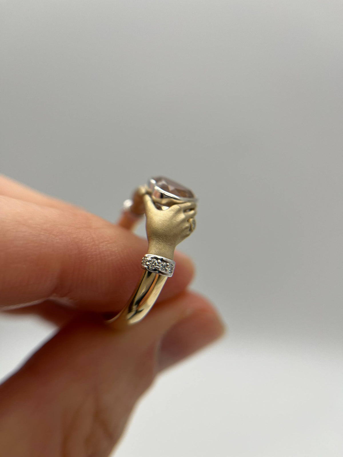 Holding Heart Ring