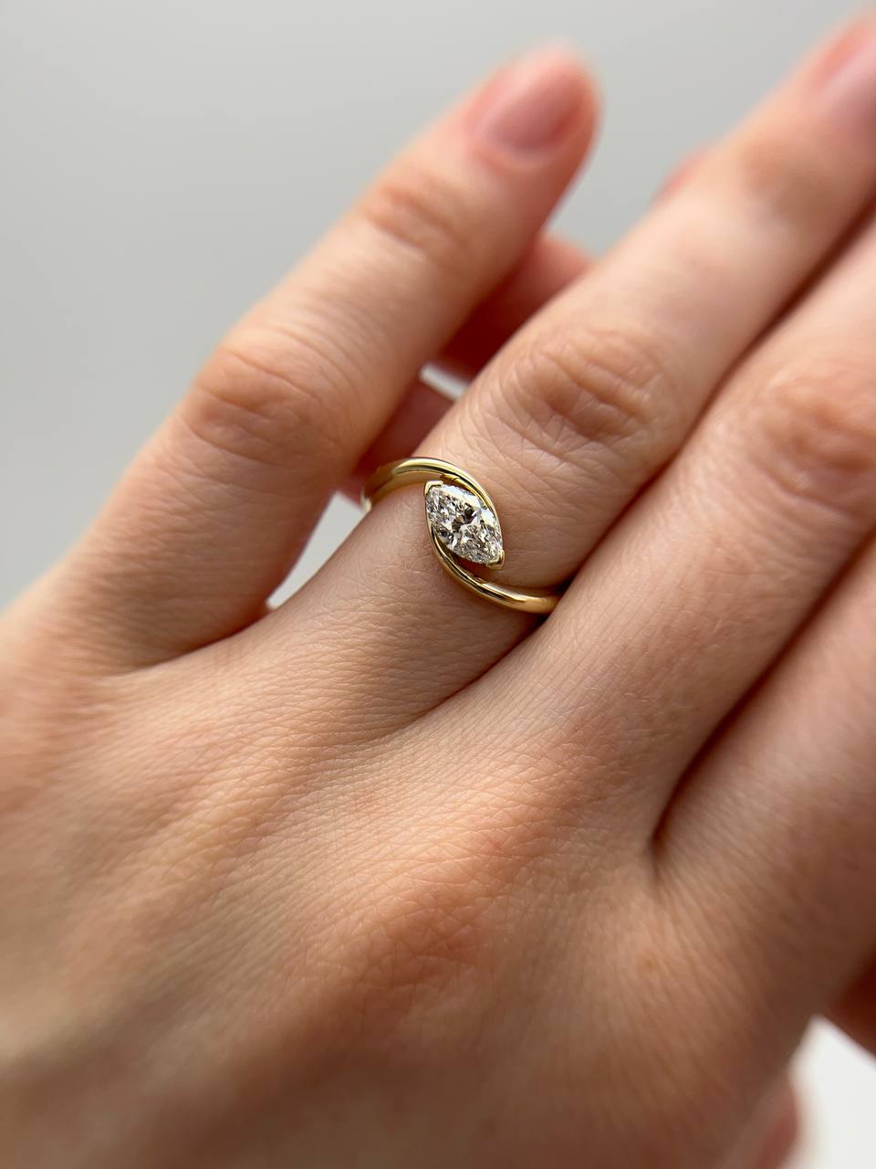 Marqise Engagement Ring