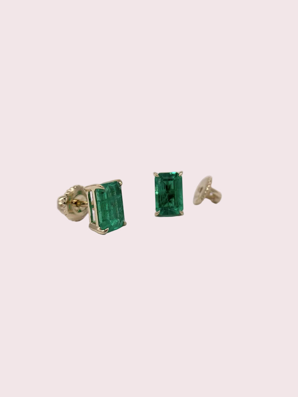 Emerald Studs