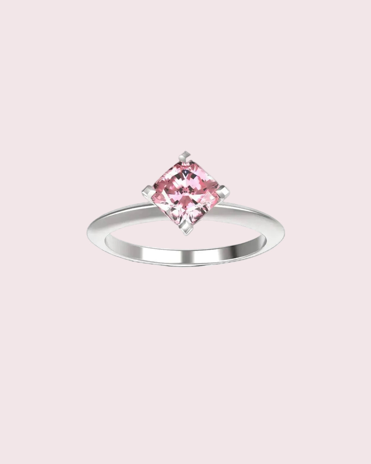 Pink Spinel Ring