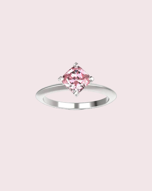 Pink Spinel Ring