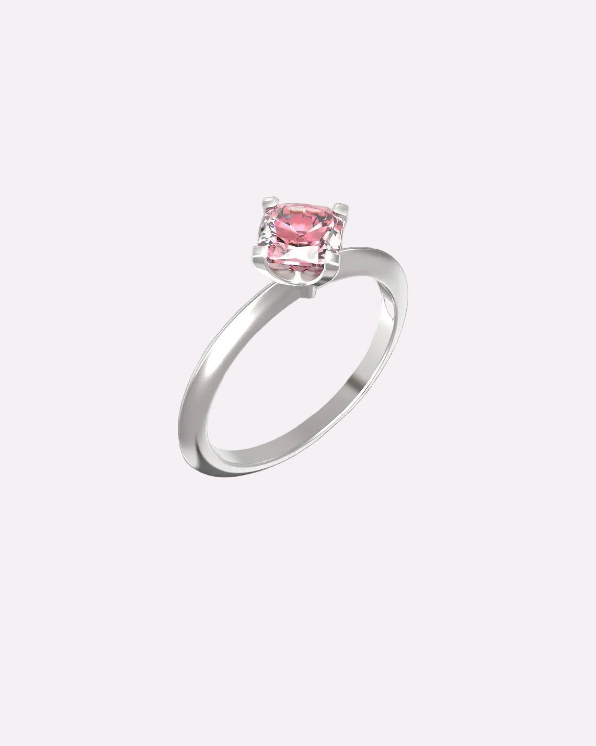 Pink Spinel Ring