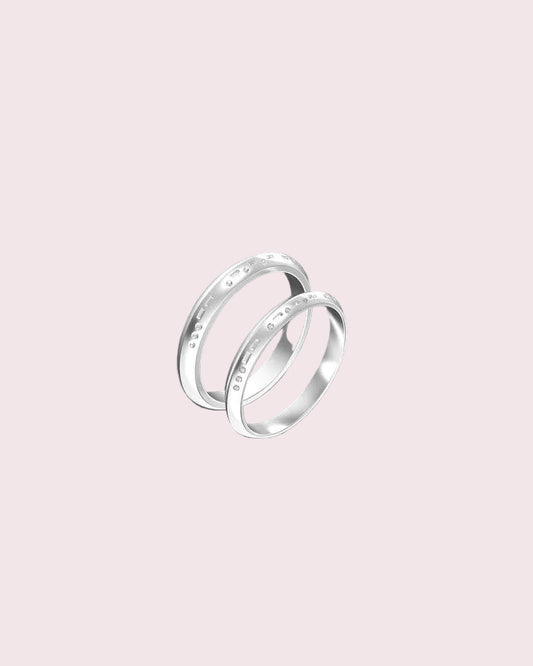 Morse wedding bands